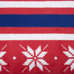 Beliani  Blanket Reka 150 X 200 Cm Red - thumbnail 5