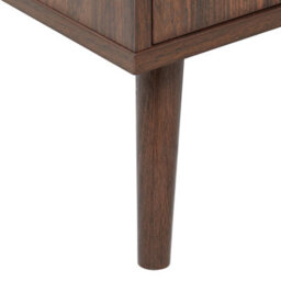 Wyld And Coco Aurora Home Sideboard Dark Engineered Wood 2-Door With 8-Bottle Wine Rack - thumbnail 9