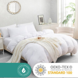 Lazzaro Luxury Prewashed Microfiber King Duvet Cover Set Durable Reversible Bedding Sets With Secure Zipper Closure - thumbnail 5