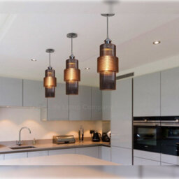 Long Life Lamps Company Modern Vintage Ceiling Pendant Lamp Shade Smoked Grey Cylindrical Glass H3045 - thumbnail 7