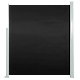 Walplus Patio Terrace Side Awning Garden Sun Shade Canopy Gazebo For Back Door, Porch, Patio 160 X 300 Cm Black - thumbnail 2