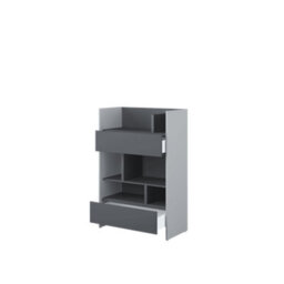 Arte Bed Concept Grey Sideboard Cabinet 92Cm - thumbnail 2