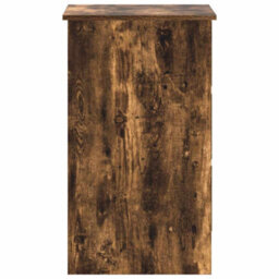 Vidaxl Desk Smoked Oak 90X45X76 Cm Engineered Wood Desks - thumbnail 7