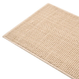 Beliani Bath Mat Karad Beige 60 X 90 Cm Cotton - thumbnail 4