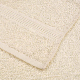 Berkfield 8 Piece Towel Set Cream 360 Gsm 100% Cotton - thumbnail 6