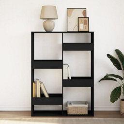 Berkfield Classic Bookcase Black 100X33X135 Cm Engineered Wood - thumbnail 3