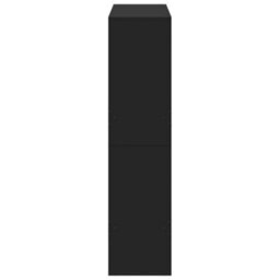 Berkfield Classic Bookcase Black 100X33X135 Cm Engineered Wood - thumbnail 5