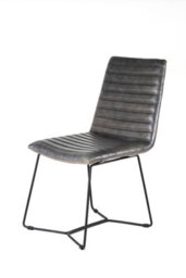 Minster 86 Cm Leather Chair - L55 X W45 X H86 Cm - thumbnail 1