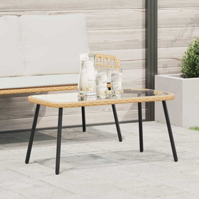 Walplus Coffee Table Brown And Black 90 X 45 X 43 Cm - image 1