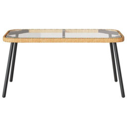 Walplus Coffee Table Brown And Black 90 X 45 X 43 Cm - thumbnail 5