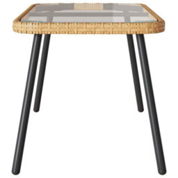 Walplus Coffee Table Brown And Black 90 X 45 X 43 Cm - thumbnail 6