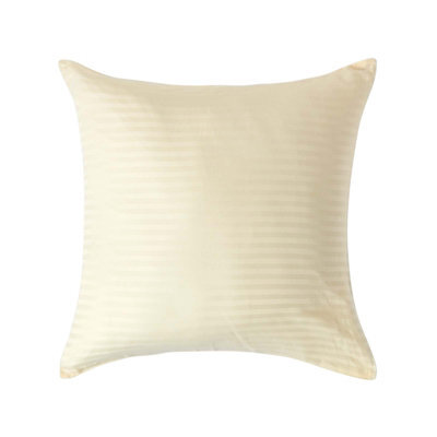 Homescapes Pastel Yellow Continental Egyptian Cotton Pillowcase 330 Tc, 60 X 60 Cm - image 1