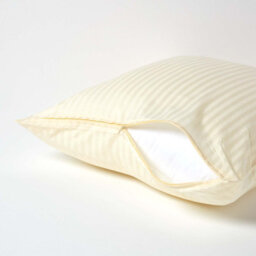 Homescapes Pastel Yellow Continental Egyptian Cotton Pillowcase 330 Tc, 60 X 60 Cm - thumbnail 3