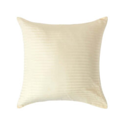 Homescapes Pastel Yellow Continental Egyptian Cotton Pillowcase 330 Tc, 60 X 60 Cm