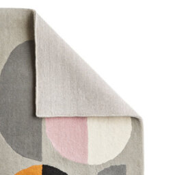 Grey Handmade , Luxurious , Modern , Viscose Wool Easy To Clean Geometric Rug For Bedroom, Living Room - 120Cm X 170Cm - thumbnail 9