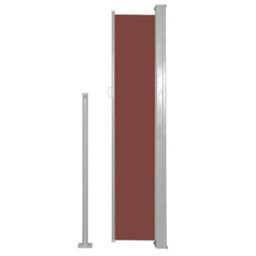 Walplus Patio Retractable Side Awning Garden Sun Shade Canopy Gazebo For Back Door, Porch, Patio 160 X 300 Cm Brown - thumbnail 4