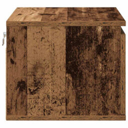 Walplus Wall-Mounted Bedside Cabinet With Old Wood 50 X 36 X 30 Cm - thumbnail 8