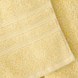 Catherine Lansfield Zero Twistzero Twist Cotton 90X140Cm Bath Sheet Yellow - thumbnail 2
