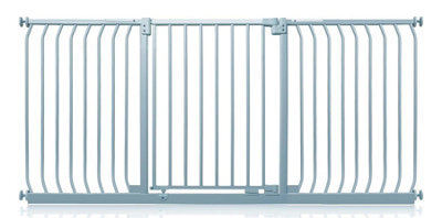 Safetots Elite Pressure Safety Gate, 188Cm - 197Cm, Matt Grey, Pressure Fit Stair Gate - image 1