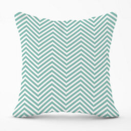 Warren Reed Designer Geometric Chevron Pattern Outdoor Cushion 45Cm X 45Cm - thumbnail 1