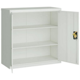 Walplus Office Cabinet With 2 Doors Grey 90 Cm Steel - thumbnail 6
