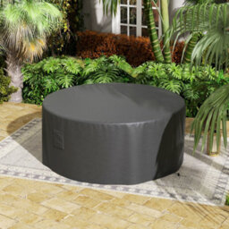 Outsunny Large Outdoor Set Round Cover Garden Furniture Waterproof - thumbnail 9