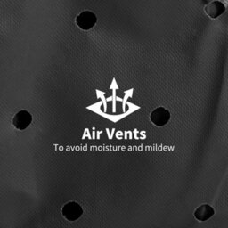 Outsunny Large Outdoor Set Round Cover Garden Furniture Waterproof - thumbnail 7