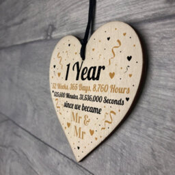Red Ocean One Year As Mr And Mr First Anniversary Love Husband Couple Gifts - thumbnail 7