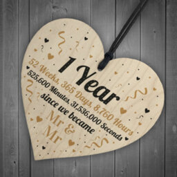 Red Ocean One Year As Mr And Mr First Anniversary Love Husband Couple Gifts - thumbnail 6