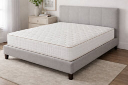"Bsspoke 10"" Bonnell Spring Mattress Rolled Up Density Foam Medium Firm In Single Double King 4Ft 6Ft"