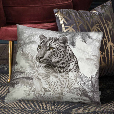 Aspect Furniture Leopard Print Pillow/velvet Cushion, 45X45Cm - image 1