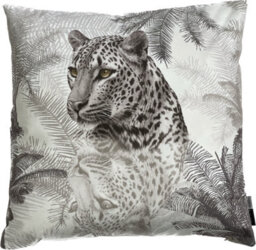 Aspect Furniture Leopard Print Pillow/velvet Cushion, 45X45Cm - thumbnail 2