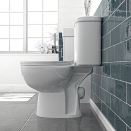 Nes Home 450mm Floorstanding Basin Vanity Unit And Close Coupled Toilet - thumbnail 6