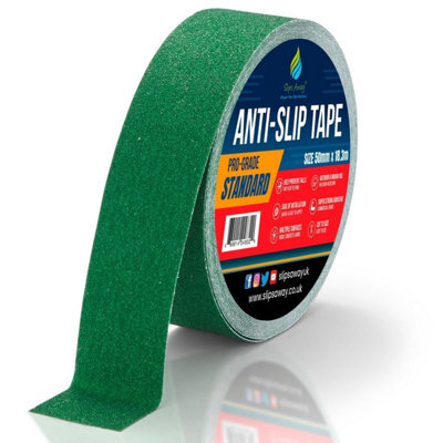 Slips Away Non Slip Tape Roll Pro - Anti Slip Traction For Indoor/outdoor 800mm X 18.3 Green