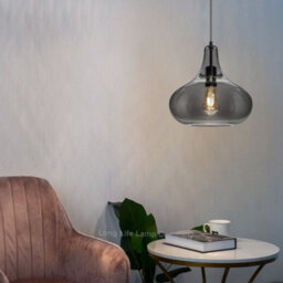 Long Life Lamps Company Modern Tear Drop Dome Ceiling Glass Pendant Lamp M0240 - thumbnail 8