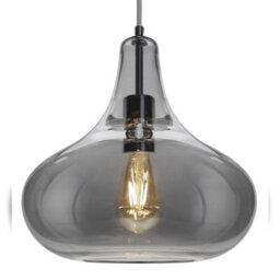 Long Life Lamps Company Modern Tear Drop Dome Ceiling Glass Pendant Lamp M0240