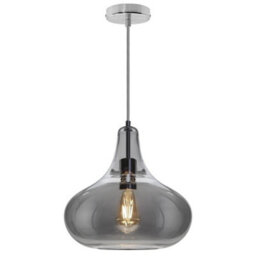 Long Life Lamps Company Modern Tear Drop Dome Ceiling Glass Pendant Lamp M0240 - thumbnail 3