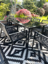 The Rugs Ecology Collection Outdoor Rugs In Black  100Bl - thumbnail 3