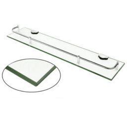 Living And Home Wall Mounted Tempered Glass Storage Organizer Bathroom Shelf 50 Cm - thumbnail 3