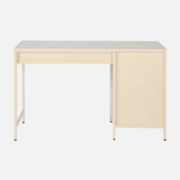 Sweeek - Children's Desk In Laminated Steel With 1 Drawer Beige L 120 X D 50 X H 75 Cm - thumbnail 4