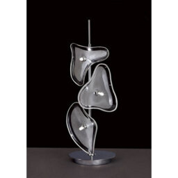 Luminosa Lighting Luminosa Otto Table Lamp 3 Light G4, Polished Chrome, Not Led/cfl Compatible - thumbnail 2