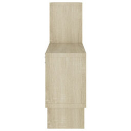 Berkfield Car-Shaped Wall Shelf Sonoma Oak 82X15X51 Cm Engineered Wood - thumbnail 4