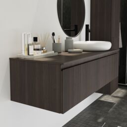 GoodHome Tisa Black Round Wall-Mounted Bathroom Mirror (H)60Cm (W)60Cm - thumbnail 9