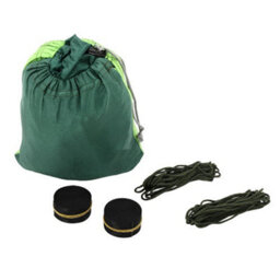 Portable Camping Hammock With Mosquito Net And Tree Straps 200Kg Capacity, Green - thumbnail 2
