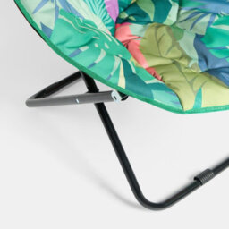 Ohs Palm Moon Camping Chair Round Folding Outdoor Garden Seat - thumbnail 7