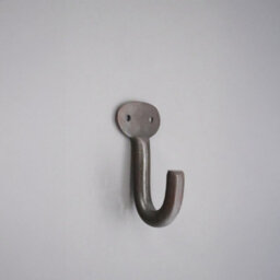 Spira Brass Cosmo Coat Hook Matt Black Finish - thumbnail 3