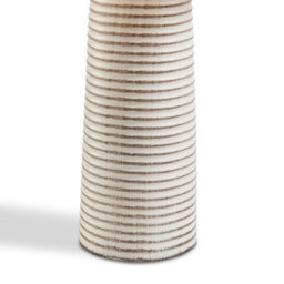 Furniturebox Uk Agatha White Ceramic Table Lamp - thumbnail 7