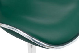 Lamboro Carcaso Kitchen Bar Stools Pair Sage Green, Adjustable Swivel Gas Lift, Chrome Base, For Breakfast Bar Or Kitchen - thumbnail 8