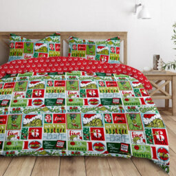 istyle mode Dr. Seus The Grinch Character Duvet Cover - Double (200Cm X 200Cm) - thumbnail 3