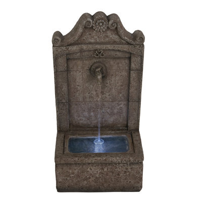 Outdoor Living UK Solar Kesh Classic Fountain With Cover